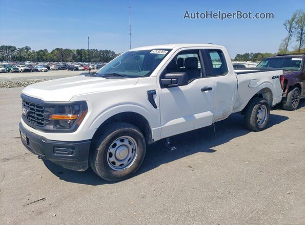 1FTEX1LP6RKE97394 2024 FORD F150 Белый Передняя левая четверть