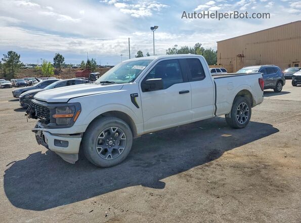 1FTEX2KP4RKE09174 2024 FORD F150 White Przód lewy