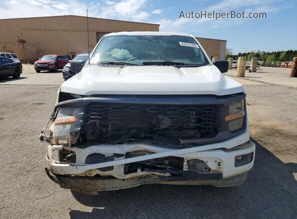 1FTEX2KP4RKE09174 2024 FORD F150 White Widok z przodu