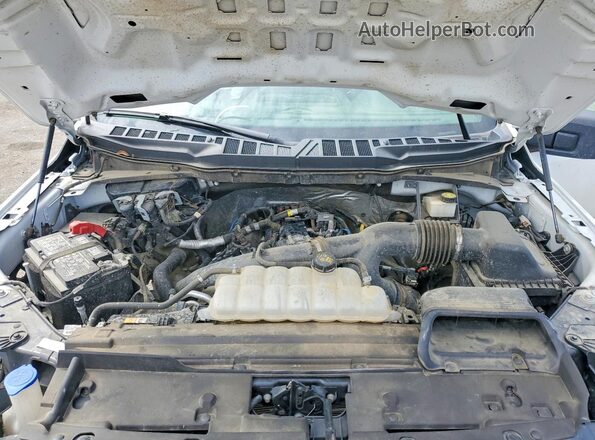 1FTEX2KP4RKE09174 2024 FORD F150 White Widok wnętrza z tyłu