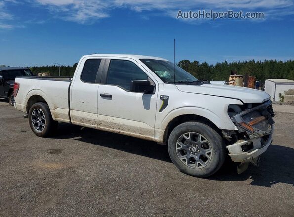 1FTEX2KP4RKE09174 2024 FORD F150 White Przód prawy