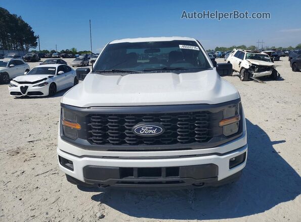 1FTEX2LP4RKE08184 2024 FORD F150 Белый Вид спереди