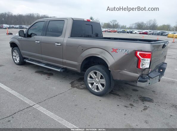 1FTFW1E45KFB29653 2019 FORD F150 Brown Tył lewy