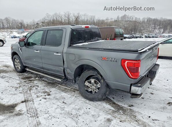 1FTFW1ED2NFB24771 2022 FORD F150 Серый Задняя левая четверть
