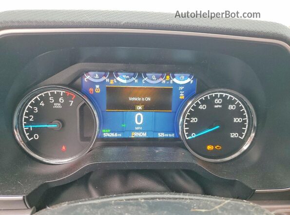 1FTFW1ED2NFB24771 2022 FORD F150 Серый Вид щитка приборов