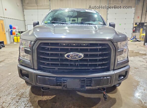 1FTFW1EF1HFC27914 2017 FORD F150 Серый Вид спереди