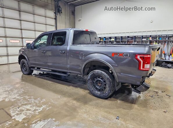 1FTFW1EF1HFC27914 2017 FORD F150 Серый Задняя левая четверть