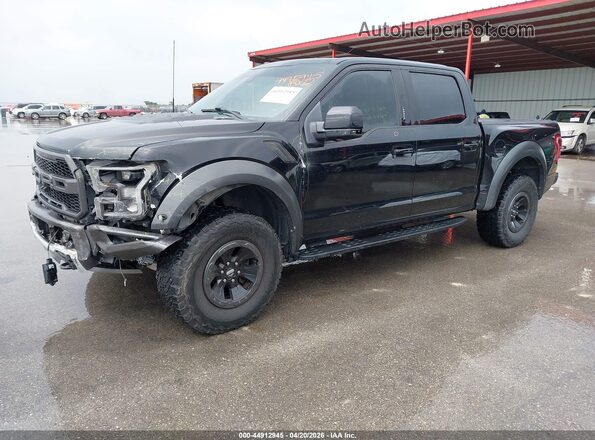 1FTFW1RG1JFD22515 2018 FORD F150 Black Vista tres cuartos delantera izquierda