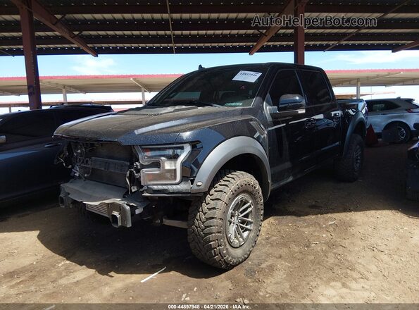 1FTFW1RG2KFC46773 2019 FORD F150 Black Przód lewy