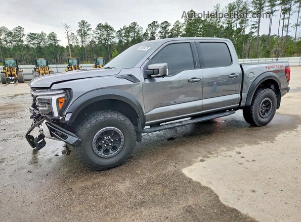 1FTFW1RG5RFB07683 2024 FORD F150 Gray Przód lewy