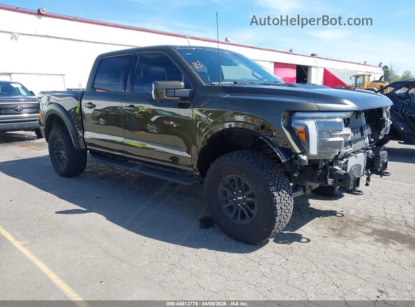 1FTFW1RG6SFB98517 2025 FORD F150 Зеленый Передняя правая четверть