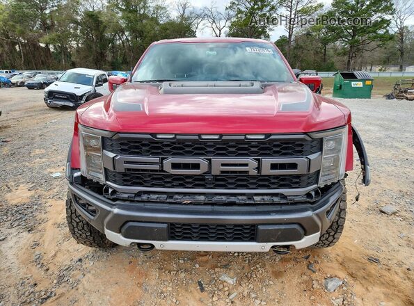 1FTFW1RG7NFB79527 2022 FORD F150 Красный Вид спереди