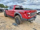 2022 Ford F150 Raptor Красный vin: 1FTFW1RG7NFB79527