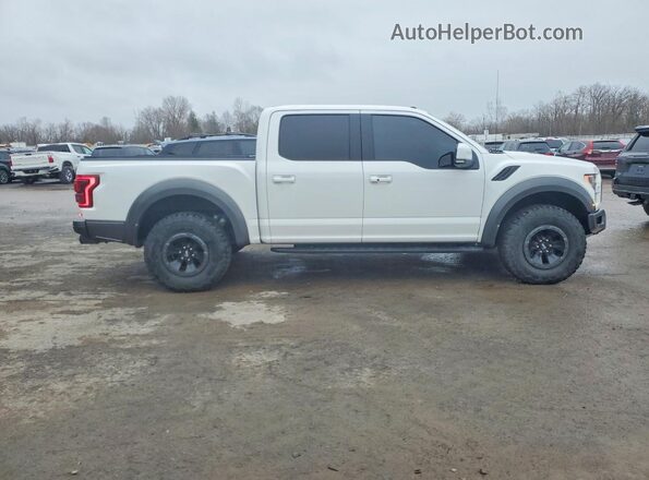 1FTFW1RG9JFB23051 2018 FORD F150 White Widok komory silnika