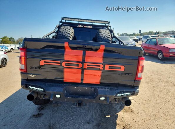 1FTFW1RGXMFC66014 2021 FORD F150 Black უკანა ხედი