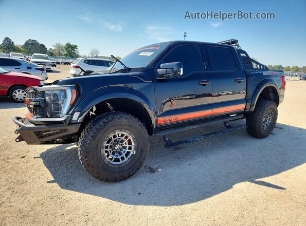 1FTFW1RGXMFC66014 2021 FORD F150 Black წინა მარცხენა ხედი სამი მეოთხედიდან