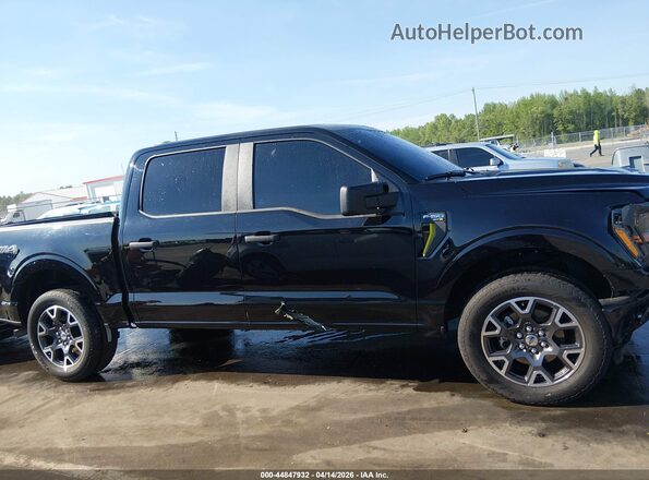 1FTFW2L57RKF56531 2024 FORD F150 Черный Вид задней части салона