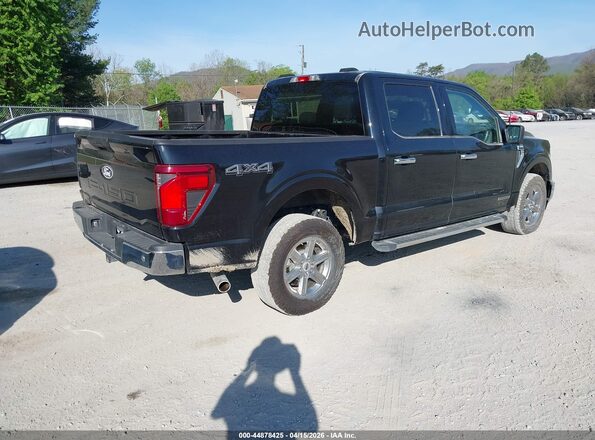 1FTFW3LD6RFA36701 2024 FORD F150 Черный Задняя правая четверть