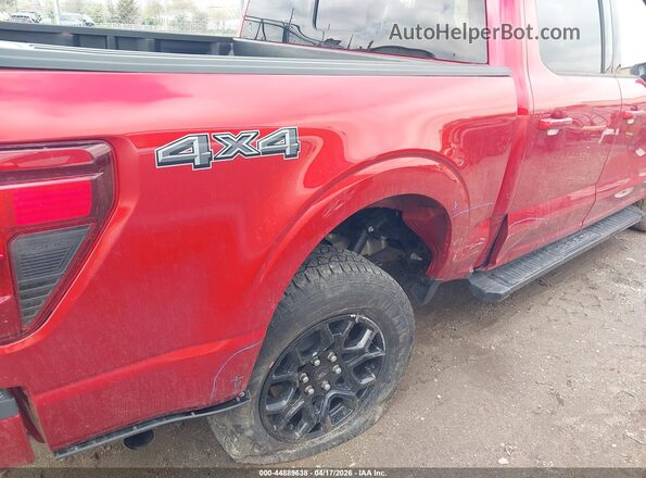 1FTFW3LD9RFA45733 2024 FORD F150 Красный Вид спереди