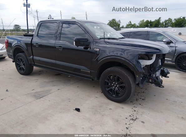 1FTFW7LD8SFA46773 2025 FORD F150 Черный Передняя правая четверть