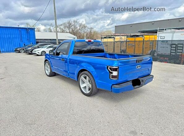 1FTMF1C58KKC32799 2019 FORD F150 Blue Tył prawy