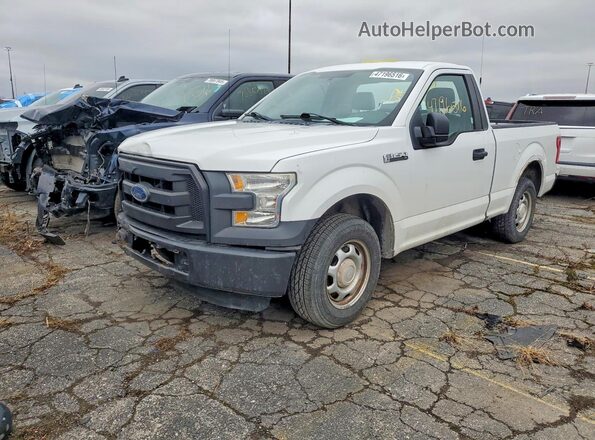 1FTMF1C86GFA89037 2016 FORD F150 Белый Передняя левая четверть