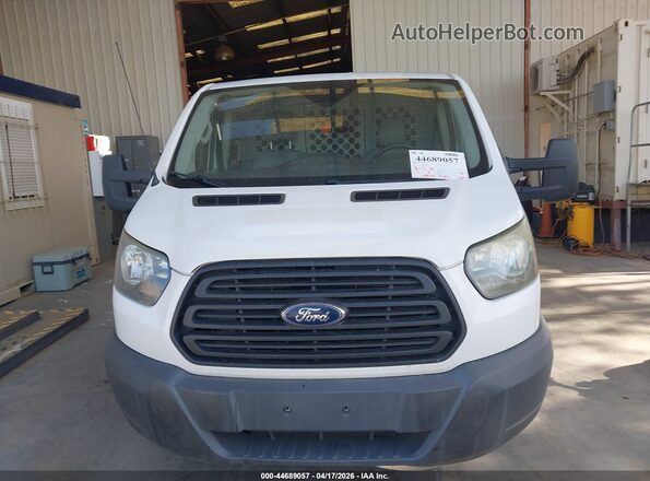 1FTYE1YM5HKA37790 2017 FORD TRANSIT-150 White ხელსაწყოთა პანელის ხედი