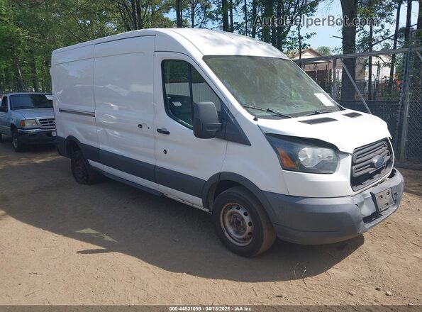 1FTYR2CM0HKA49184 2017 FORD TRANSIT-250 Белый Передняя правая четверть