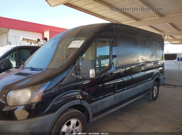 1FTYR2CM0HKB54680 2017 FORD TRANSIT-250 Black Սալոնի 360 աստիճան տեսք