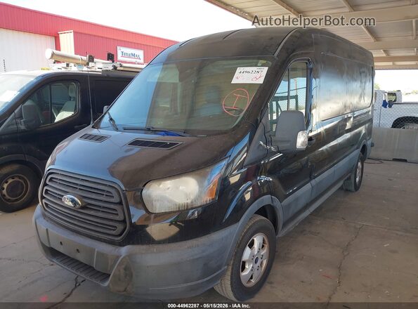 1FTYR2CM0HKB54680 2017 FORD TRANSIT-250 Black Առջևի ձախ երեք քառորդ տեսարան