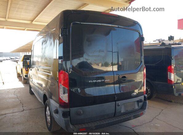 1FTYR2CM0HKB54680 2017 FORD TRANSIT-250 Black Հետևի ձախ