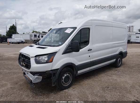 1FTYR2CM1JKA72320 2018 FORD TRANSIT-250 White Առջևի ձախ երեք քառորդ տեսարան