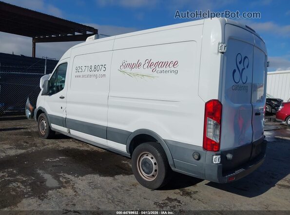 1FTYR2CMXHKA19092 2017 FORD TRANSIT-250 White Trasero izquierdo