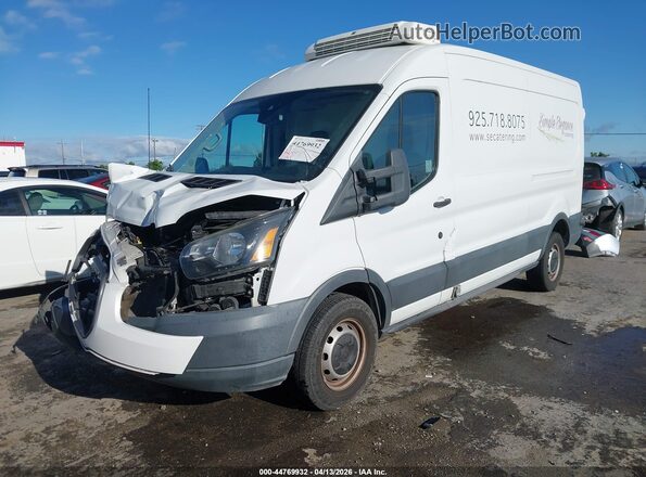1FTYR2CMXHKA19092 2017 FORD TRANSIT-250 White Vista tres cuartos delantera izquierda