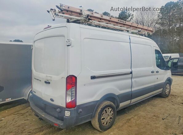 1FTYR2CV6HKA16618 2017 FORD TRANSIT Белый Задняя правая четверть