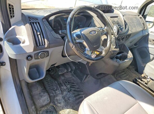 1FTYR2CV6HKA16618 2017 FORD TRANSIT Белый Вид панели приборов