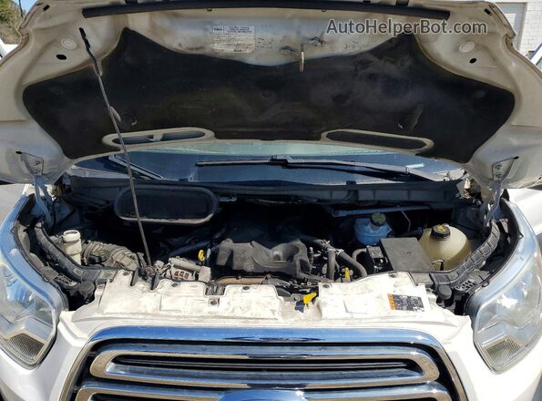 1FTYR2CV6HKA16618 2017 FORD TRANSIT Белый Вид подкапотного пространства