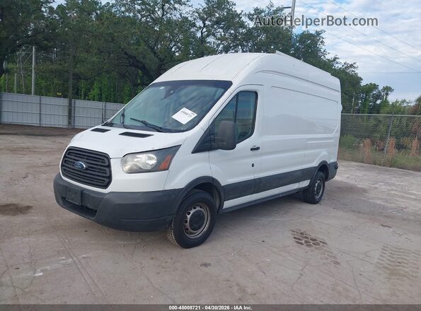 1FTYR2XG1HKA95983 2017 FORD TRANSIT-250 White წინა მარცხენა ხედი სამი მეოთხედიდან
