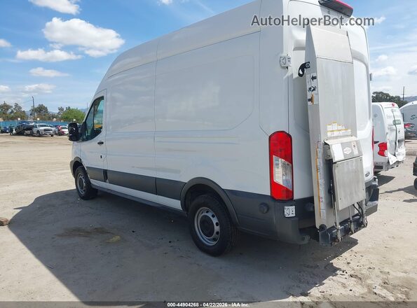 1FTYR2XM0JKB09190 2018 FORD TRANSIT-250 Белый Задняя левая четверть