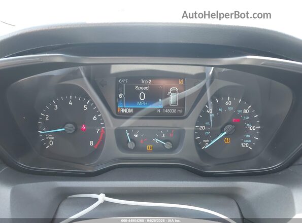 1FTYR2XM0JKB09190 2018 FORD TRANSIT-250 Белый Вид задних сидений