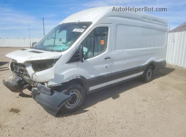 1FTYR3XM9HKA97198 2017 FORD TRANSIT Белый Передняя левая четверть