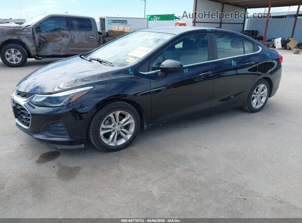 1G1BE5SM6K7107810 2019 CHEVROLET CRUZE Черный Передняя левая четверть