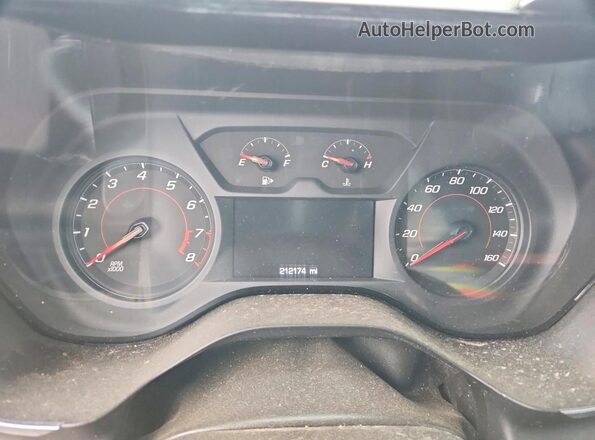 1G1FB1RS0H0153352 2017 CHEVROLET CAMARO Серый Вид щитка приборов