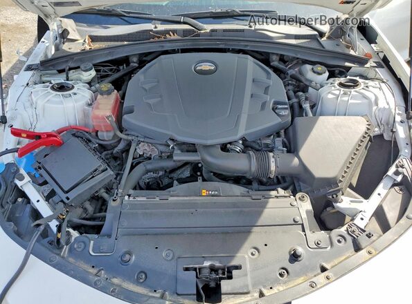 1G1FB1RS3M0119691 2021 CHEVROLET CAMARO Белый Вид задней части салона