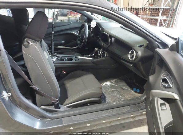 1G1FB1RX1H0166493 2017 CHEVROLET CAMARO Серый Вид салона спереди