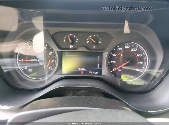 1G1FB3DX7P0156763 2023 CHEVROLET CAMARO Silver Widok tylnych siedzeń