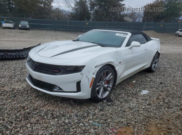 1G1FD3DX6M0138552 2021 CHEVROLET CAMARO Белый Передняя левая четверть