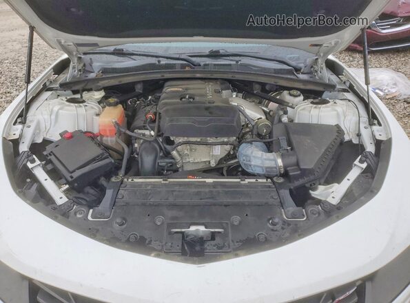 1G1FD3DX6M0138552 2021 CHEVROLET CAMARO Белый Вид задней части салона