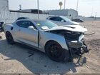 2016 Chevrolet Camaro 1ss Silver vin: 1G1FF1R70G0189766