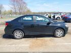 2017 Chevrolet Sonic Ls Auto Черный vin: 1G1JB5SH1H4148282